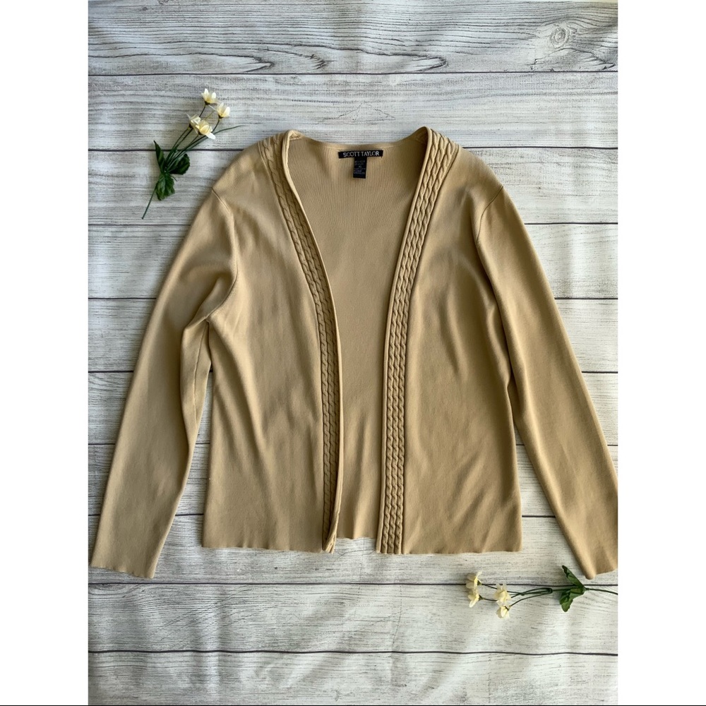 Scott Taylor Open Front Cardigan